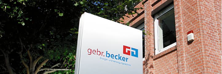 Technische Gebäudeausrüstung – Leistungsspektrum von Gebrüder Becker