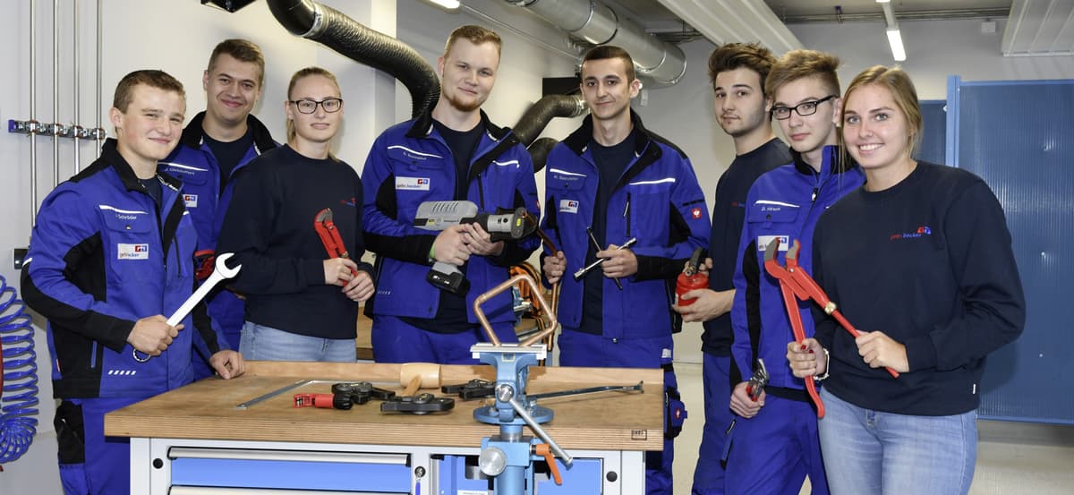 Auszubildende beim dualen Studium bei Gebrüder Becker